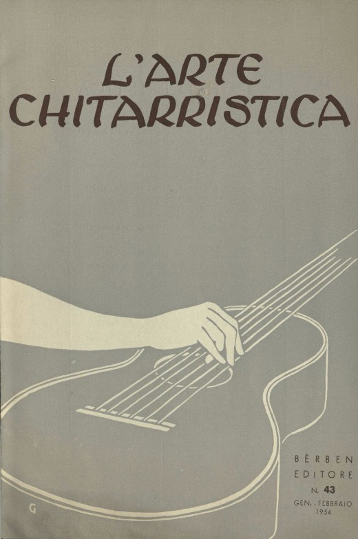 L'arte chitarristica n.43 gen.-feb. 1954