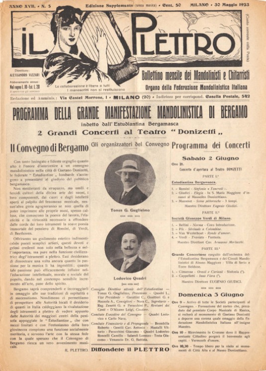 Plettro 1923 issue no. 5 (Supplemento)
