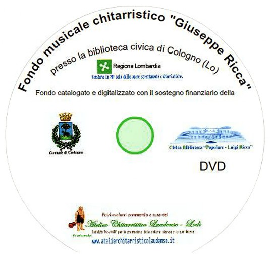 DVD FOndo musicale Ricca