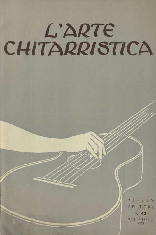 L'arte chitarristica n.43 gen.-feb. 1954