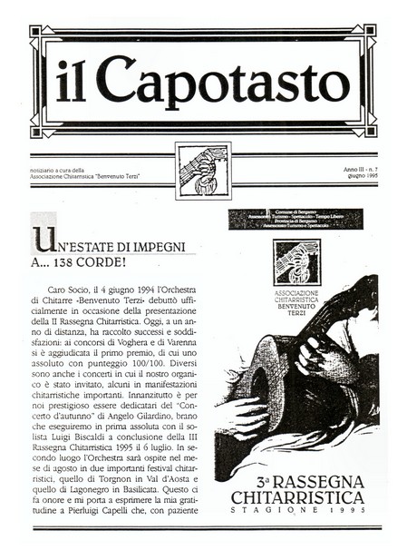 il Capotasto no.7