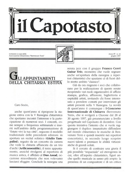 il Capotasto no.12