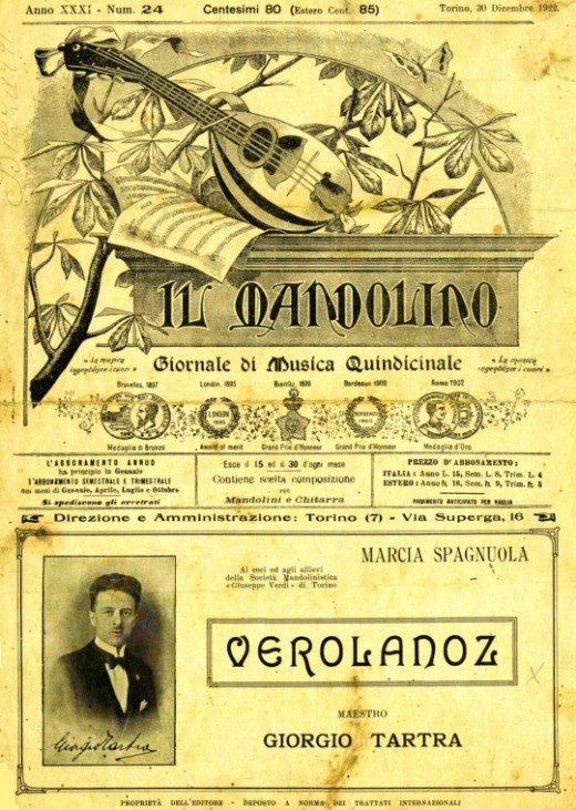Il Mandolino 1922 issue no. 24