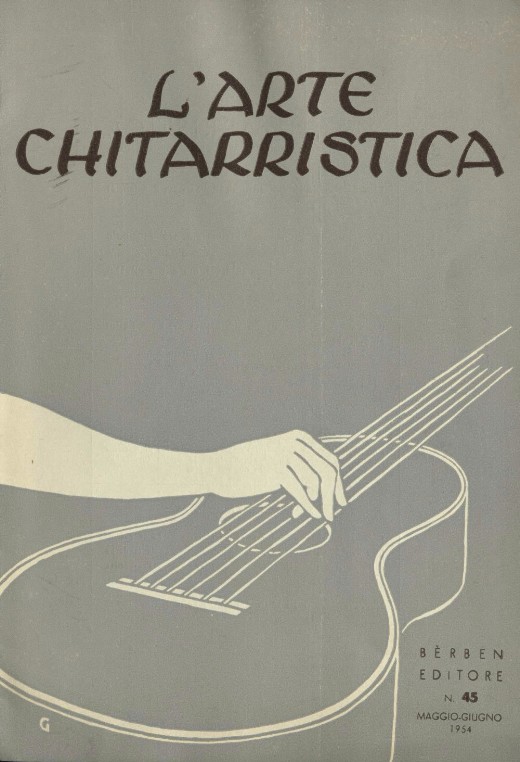 L'arte chitarristica n.45 mag.-giu. 1954